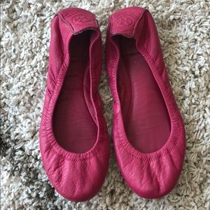 Tory Burch Eddie Ballet Flat Pink 7